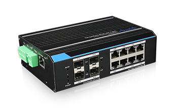工業(yè)級12口全千兆二層管理型交換機(jī)