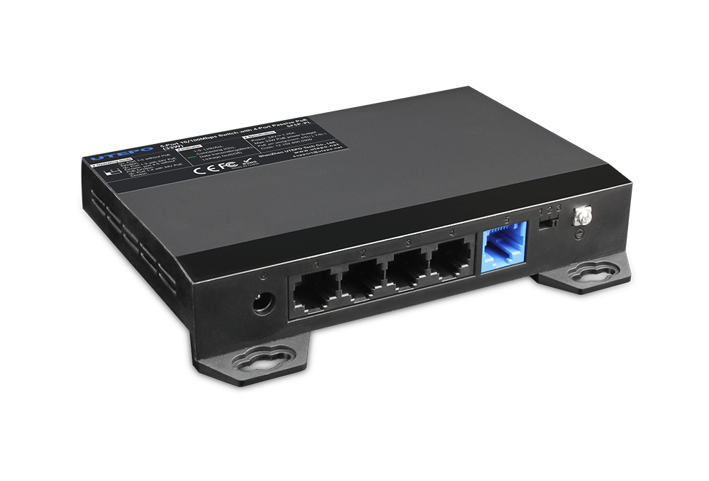 5口百兆4口PoE供電交換機(37W)(停售產品)