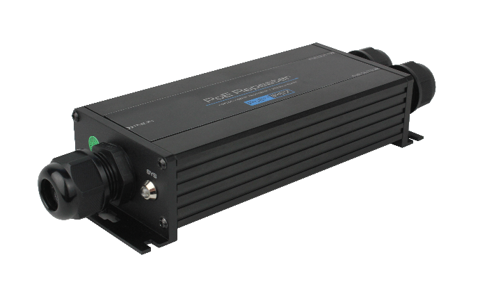  工業(yè)級IP67全千兆PoE中繼器（一進(jìn)二出90W）