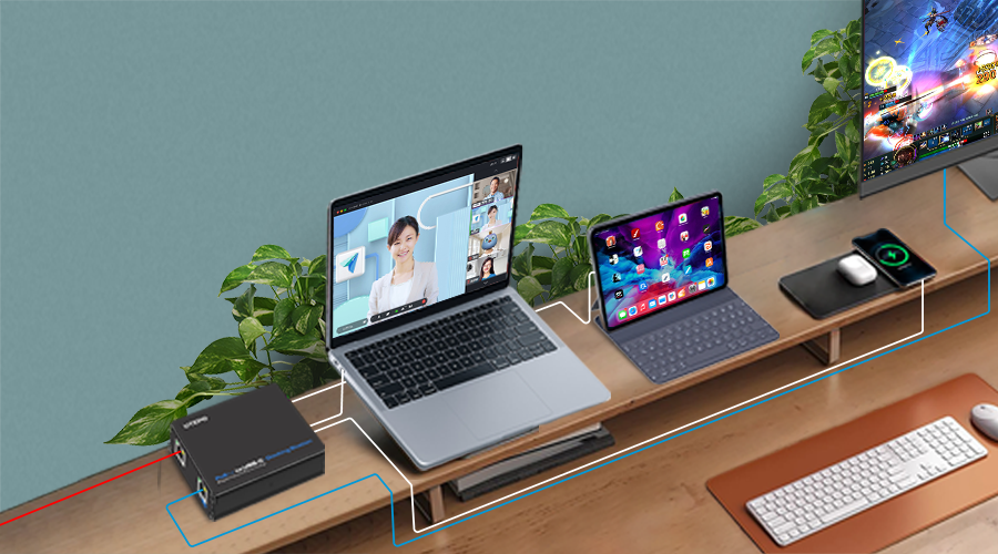 新品上市！新一代桌面上網充電神器 ，顛覆你的上網體驗